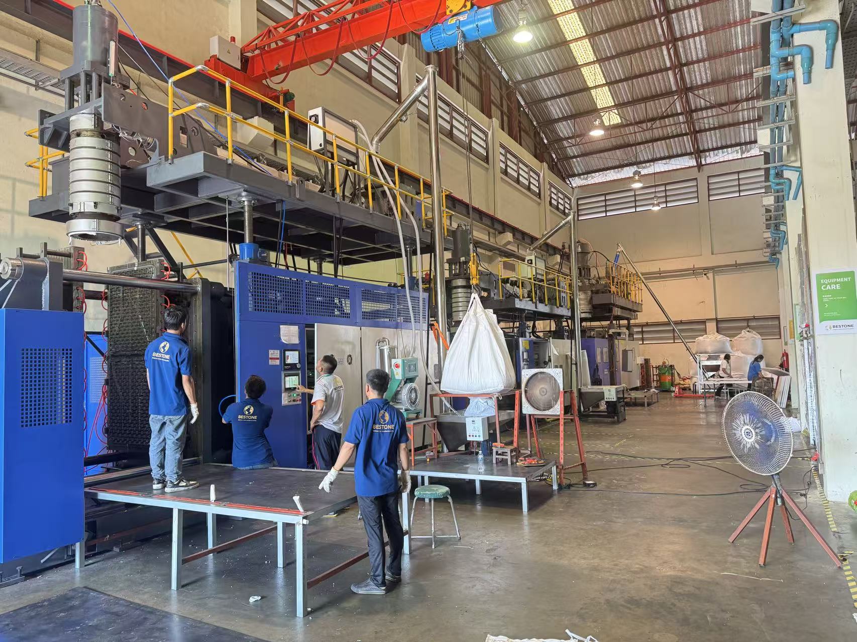 BESTONE Thailand HDPE folding furniture production line